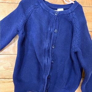 Hanna Andersson Navy Knit Sweater